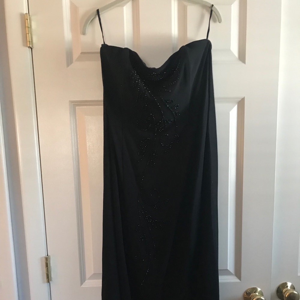 Size 14 Black Cocktail Dress - WORN ONCE!